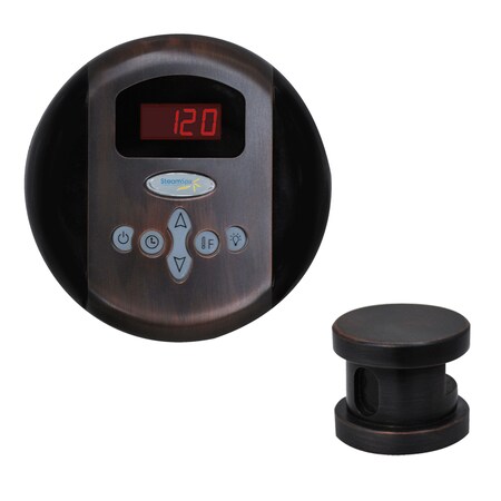 STEAMSPA Oasis Control Kit in Oil Rubbed Bronze OAPKOB